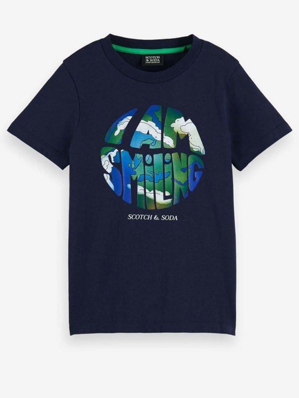 Scotch & Soda Scotch & Soda Majica dječja plava