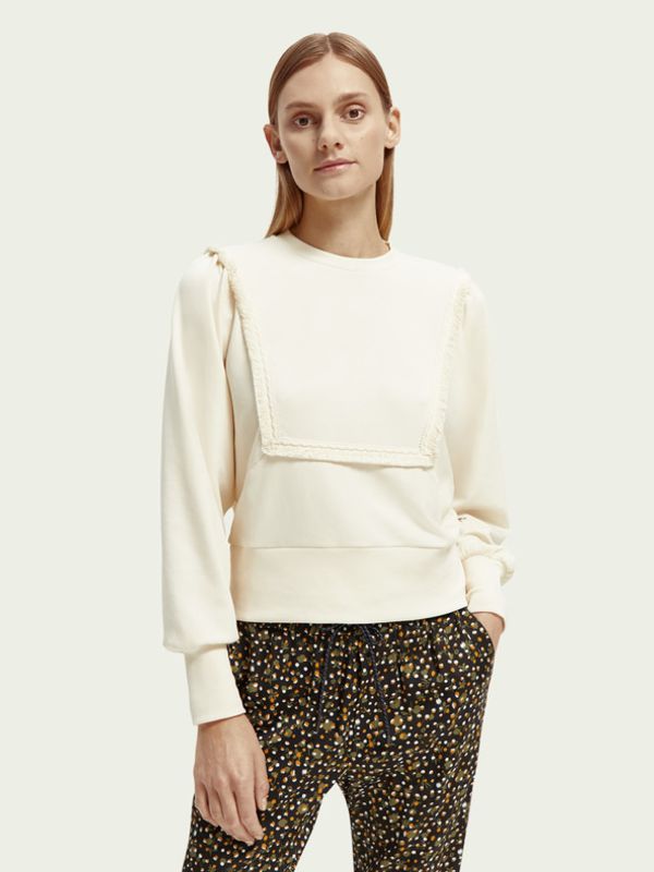 Scotch & Soda Scotch & Soda Majica dugih rukava bijela