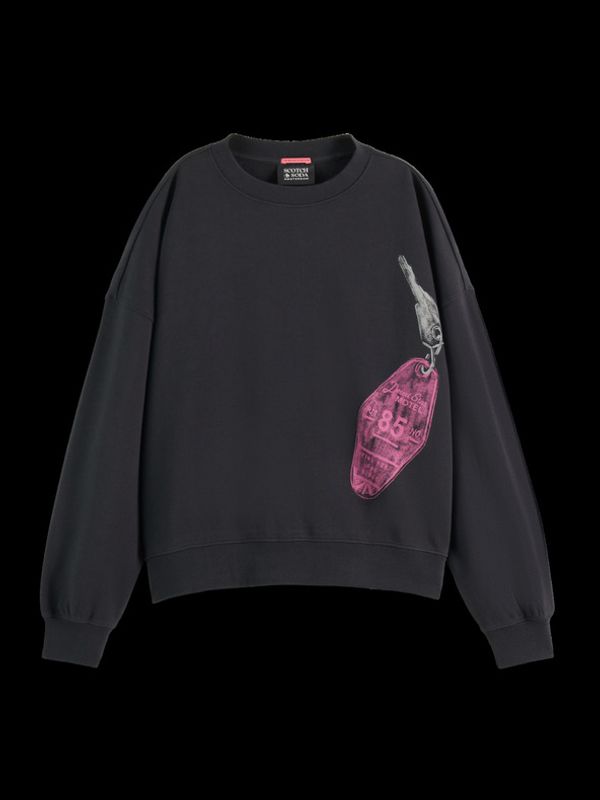 Scotch & Soda Scotch & Soda Majica dugih rukava crna