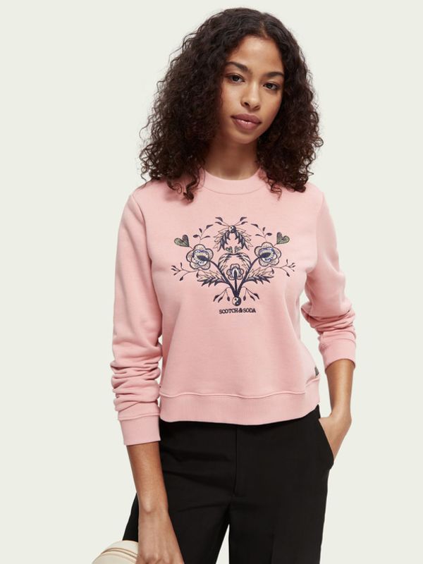 Scotch & Soda Scotch & Soda Majica dugih rukava ružičasta