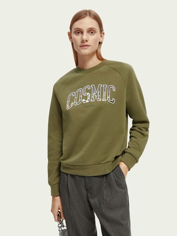 Scotch & Soda Scotch & Soda Majica dugih rukava zelena