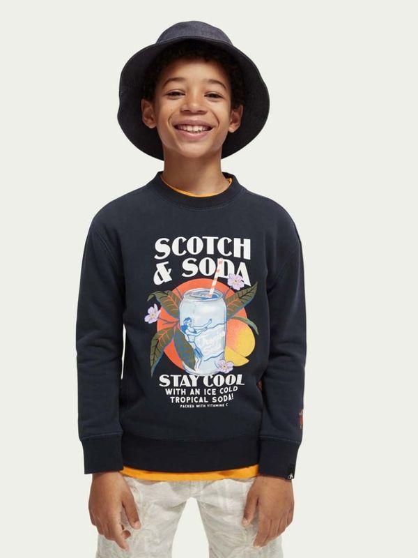 Scotch & Soda Scotch & Soda Trenirka (gornji dio) dječja crna