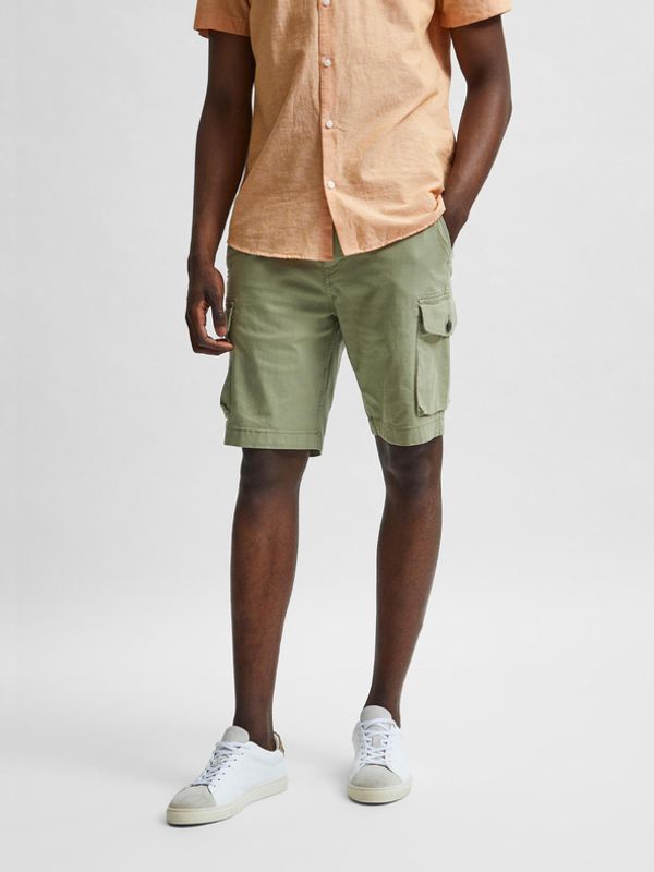 SELECTED SELECTED Homme Marcos Kratke hlače zelena