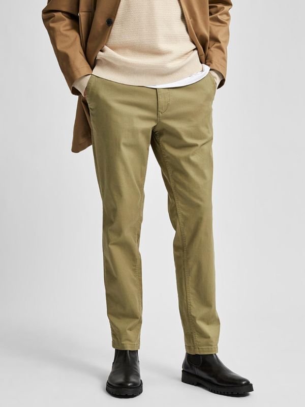 SELECTED SELECTED Homme Miles Hlače zelena