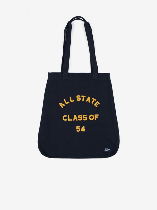 SuperDry SuperDry Elsie Canvas Graphic Tote Torba plava