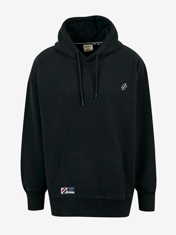 SuperDry SuperDry Majica dugih rukava crna