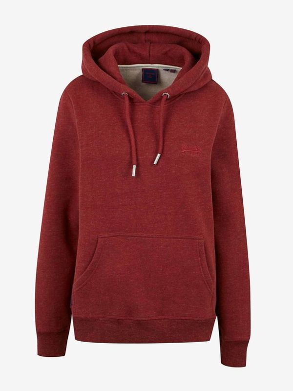SuperDry SuperDry Majica dugih rukava crvena