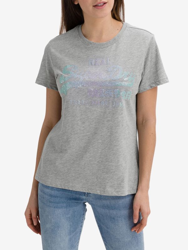 SuperDry SuperDry Majica siva