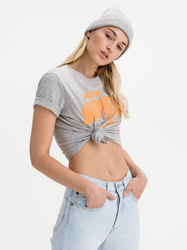 SuperDry SuperDry Majica siva