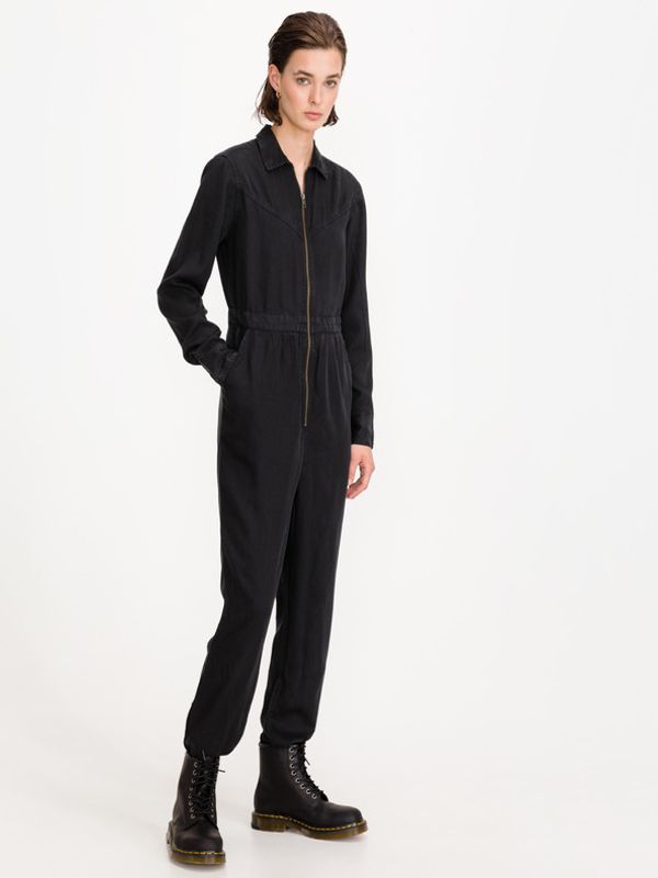 SuperDry SuperDry Western Kombinezon crna