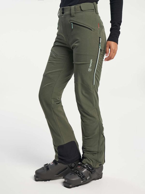 Tenson Tenson Touring Softshell Hlače zelena