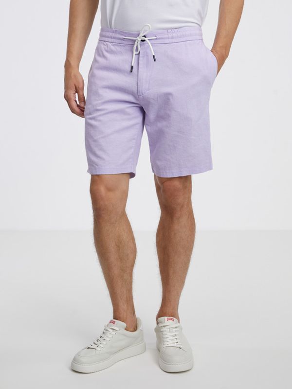 Tom Tailor Denim Tom Tailor Denim Kratke hlače ljubičasta