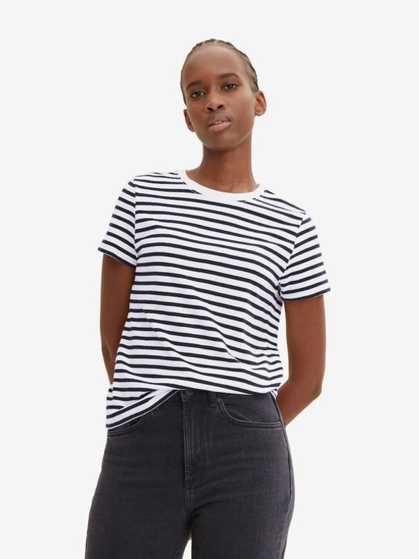 Tom Tailor Denim Tom Tailor Denim Majica bijela