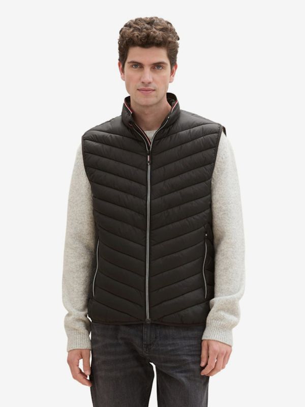 Tom Tailor Tom Tailor Prsluk crna