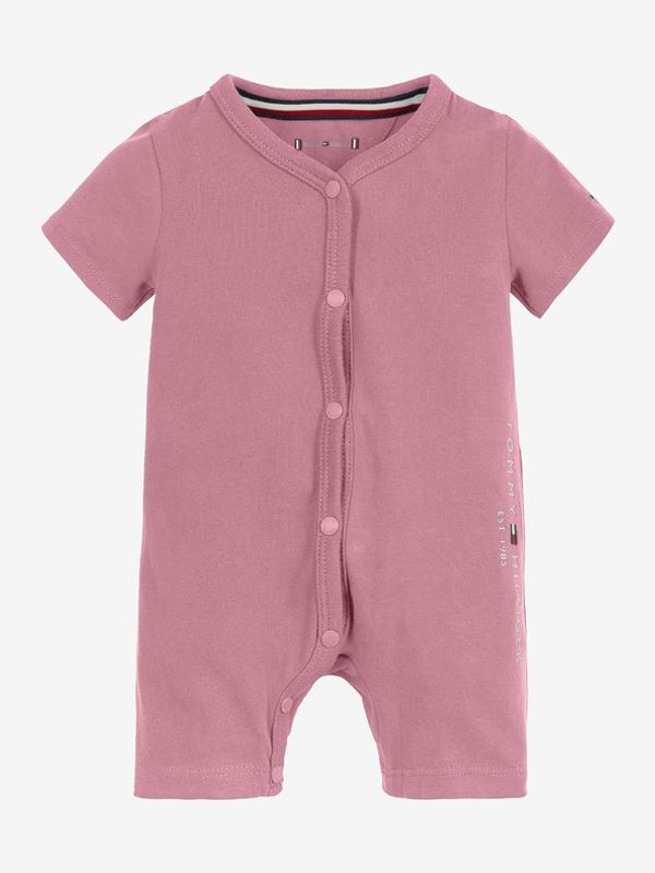 Tommy Hilfiger Tommy Hilfiger Bodi dječji ružičasta