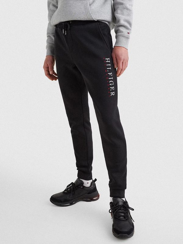 Tommy Hilfiger Tommy Hilfiger Donji dio trenirke crna