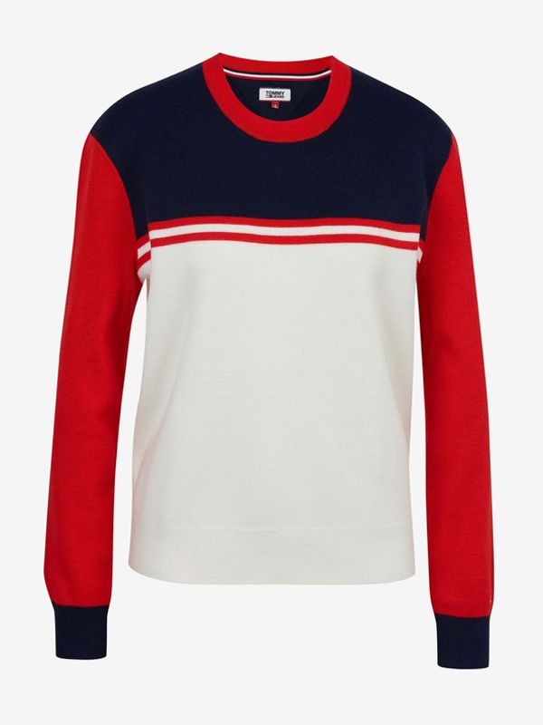 Tommy Hilfiger Tommy Hilfiger Džemper bijela