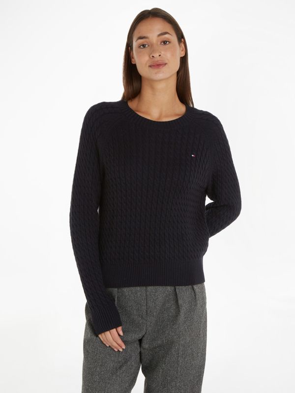 Tommy Hilfiger Tommy Hilfiger Džemper crna