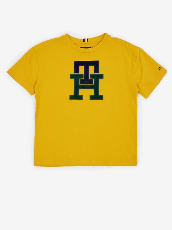 Tommy Hilfiger Tommy Hilfiger Majica dječja žuta
