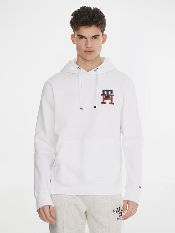 Tommy Hilfiger Tommy Hilfiger Majica dugih rukava bijela