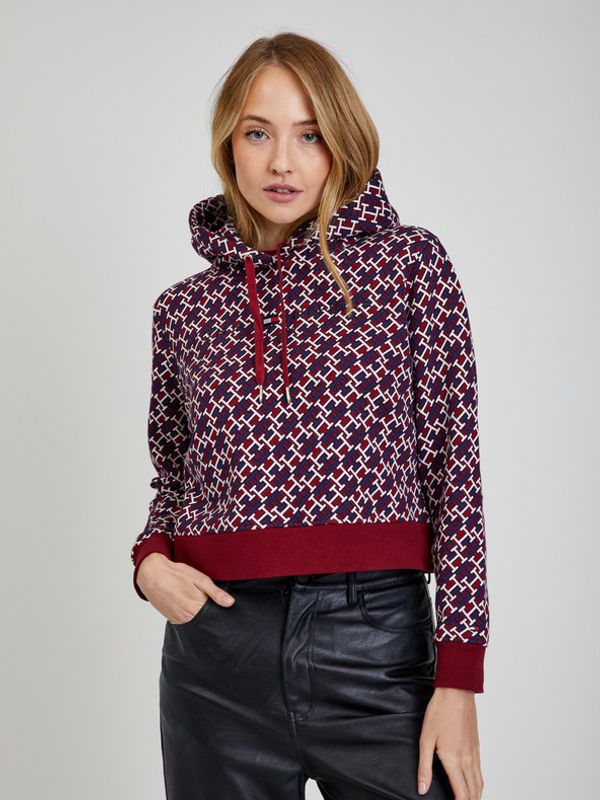 Tommy Hilfiger Tommy Hilfiger Majica dugih rukava crvena
