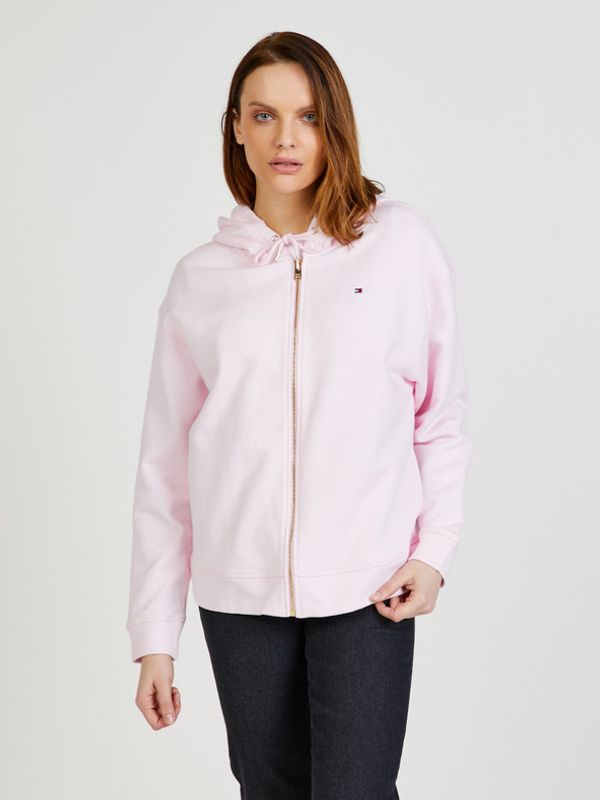 Tommy Hilfiger Tommy Hilfiger Majica dugih rukava ružičasta
