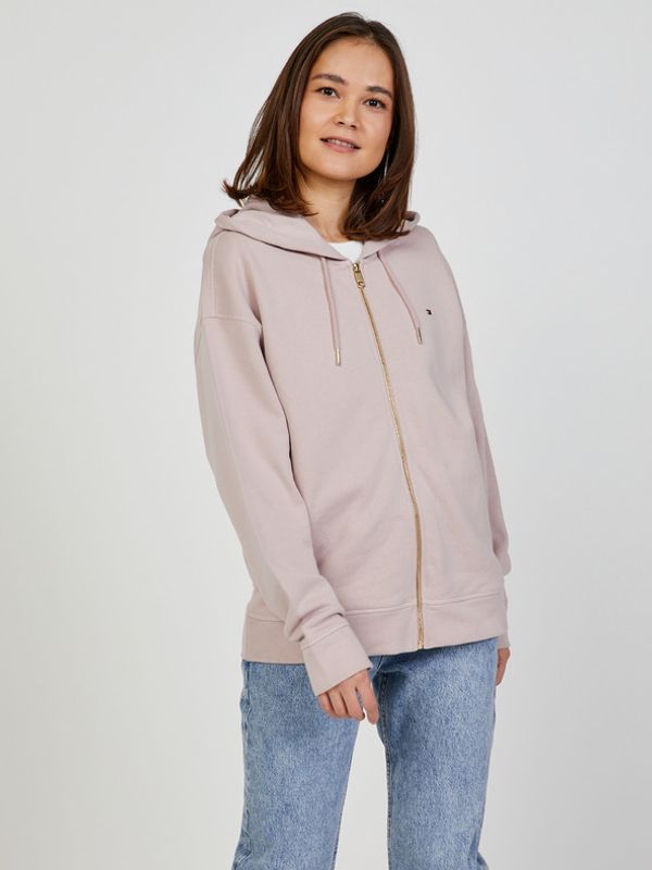 Tommy Hilfiger Tommy Hilfiger Majica dugih rukava ružičasta