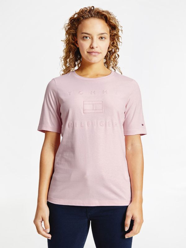 Tommy Hilfiger Tommy Hilfiger Majica ružičasta