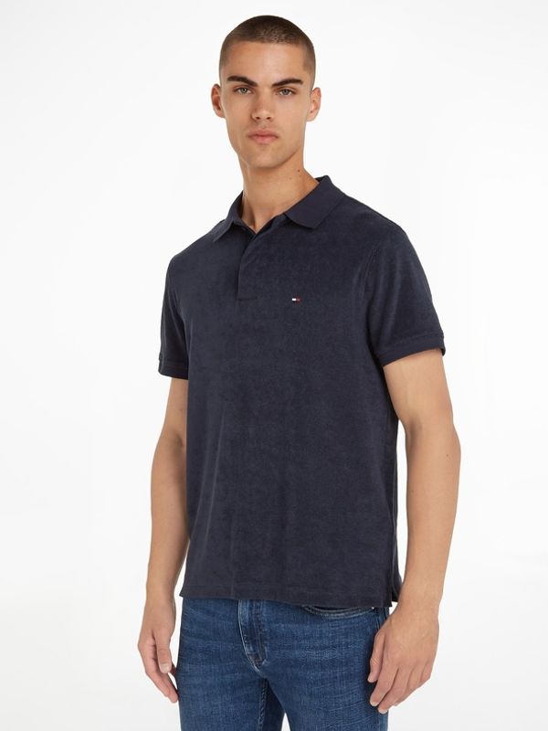 Tommy Hilfiger Tommy Hilfiger Micro Towelling Polo majica plava
