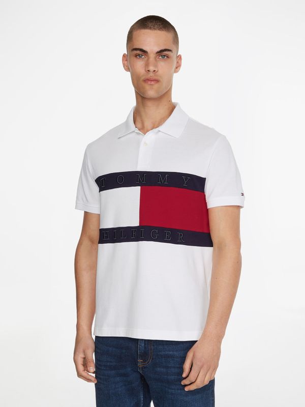 Tommy Hilfiger Tommy Hilfiger Polo majica bijela