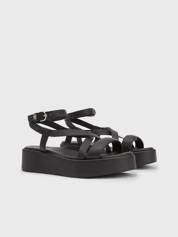 Tommy Hilfiger Tommy Hilfiger Sandale crna