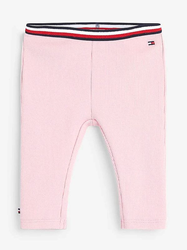 Tommy Hilfiger Tommy Hilfiger Trenirka dječja donji dio ružičasta