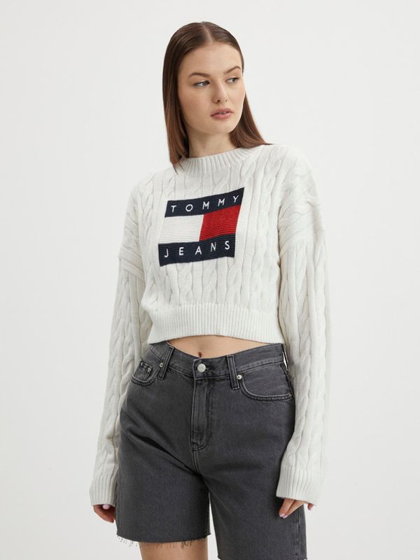 Tommy Jeans Tommy Jeans Džemper bijela
