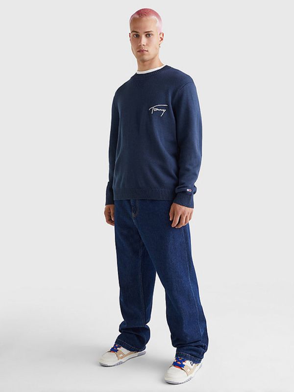 Tommy Jeans Tommy Jeans Džemper plava