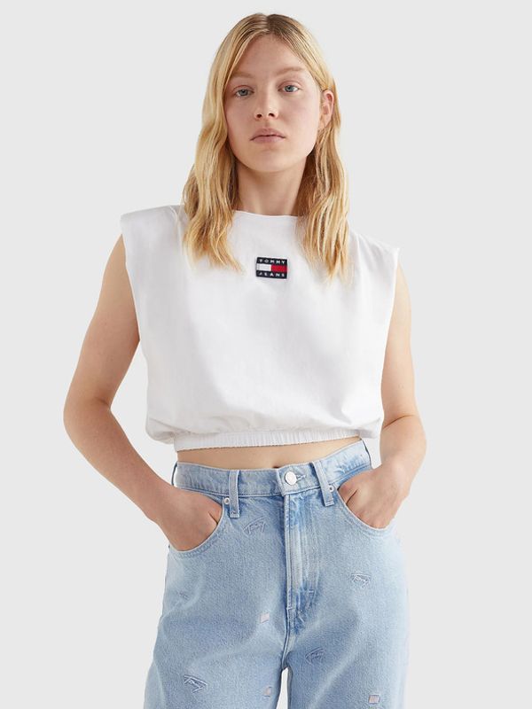 Tommy Jeans Tommy Jeans Majica bijela