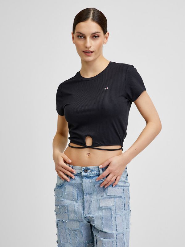 Tommy Jeans Tommy Jeans Majica crna
