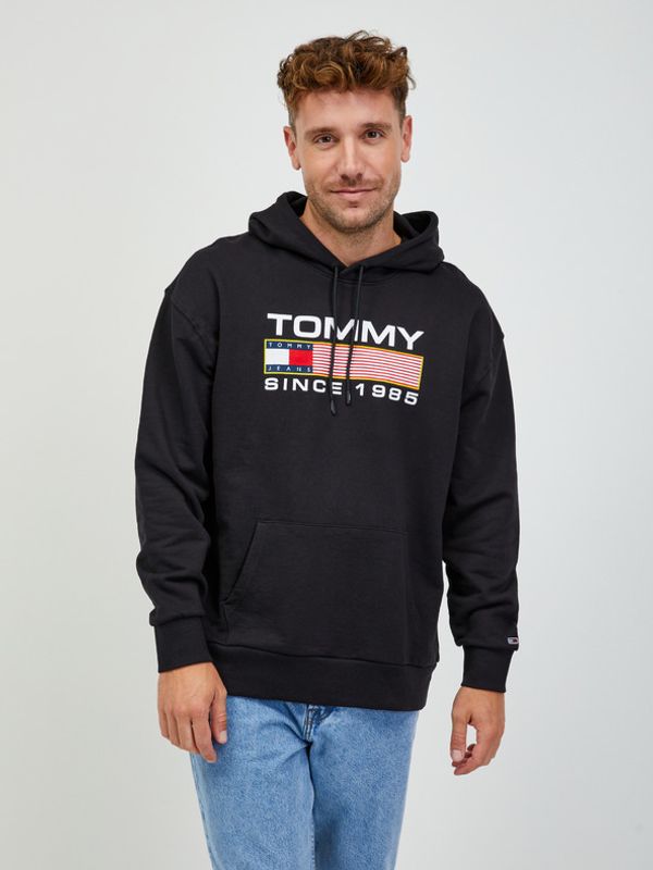 Tommy Jeans Tommy Jeans Majica dugih rukava crna