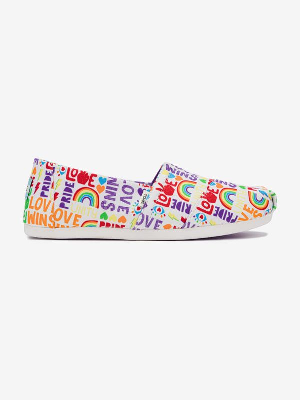 TOMS TOMS Unity Love Wins Slip On ljubičasta