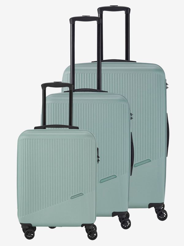 Travelite Travelite Bali S,M,L Mint Set zelena