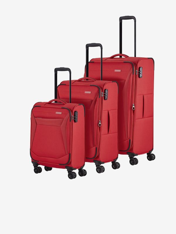 Travelite Travelite Chios S,M,L Set crvena