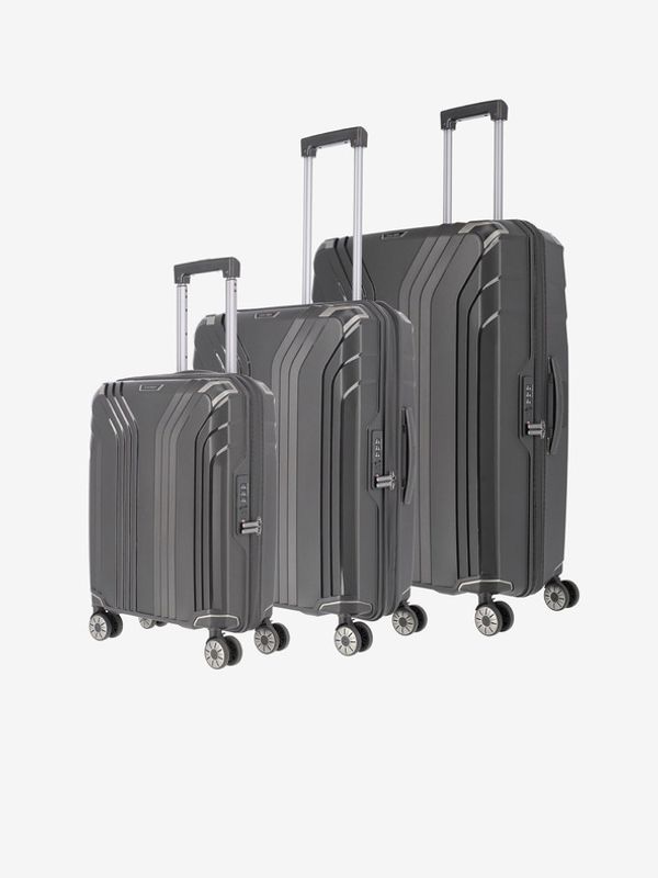 Travelite Travelite Elvaa 4w S,M,L Black Set crna