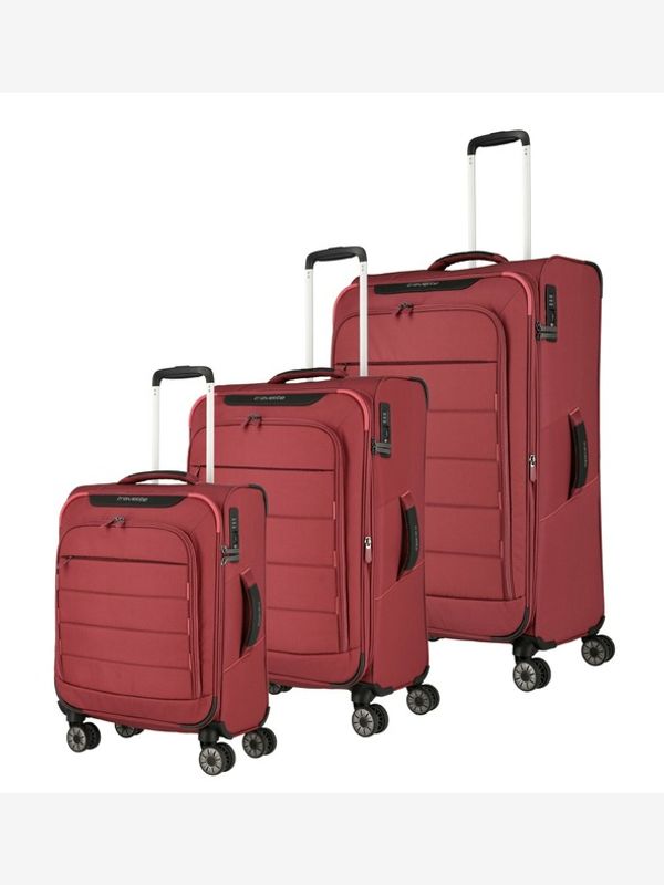 Travelite Travelite Skaii 4w S,M,L Set crvena