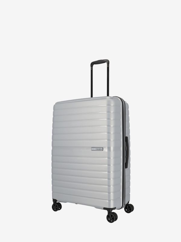 Travelite Travelite Trient L Silver Kofer srebrna