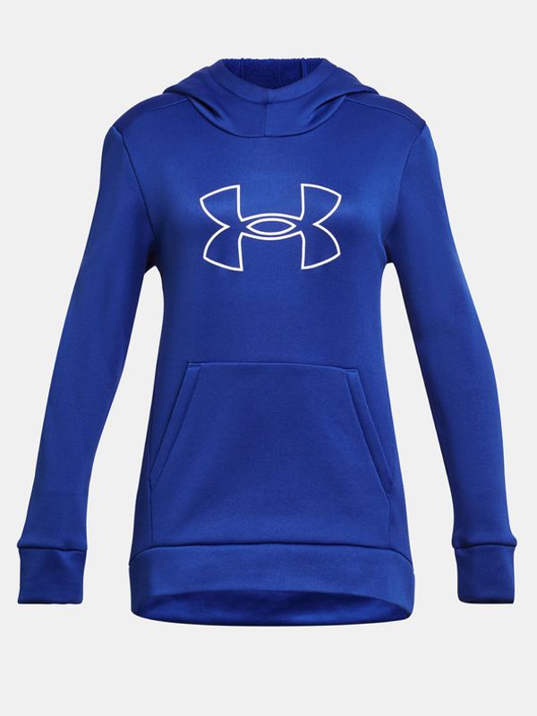 Under Armour Under Armour Armour Fleece BL Hoodie Trenirka (gornji dio) dječja plava