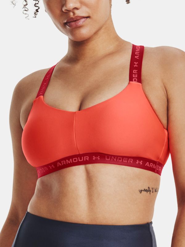 Under Armour Under Armour Crossback Low Sportski Grudnjak crvena