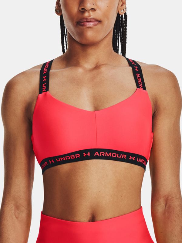 Under Armour Under Armour Crossback Low Sportski Grudnjak crvena