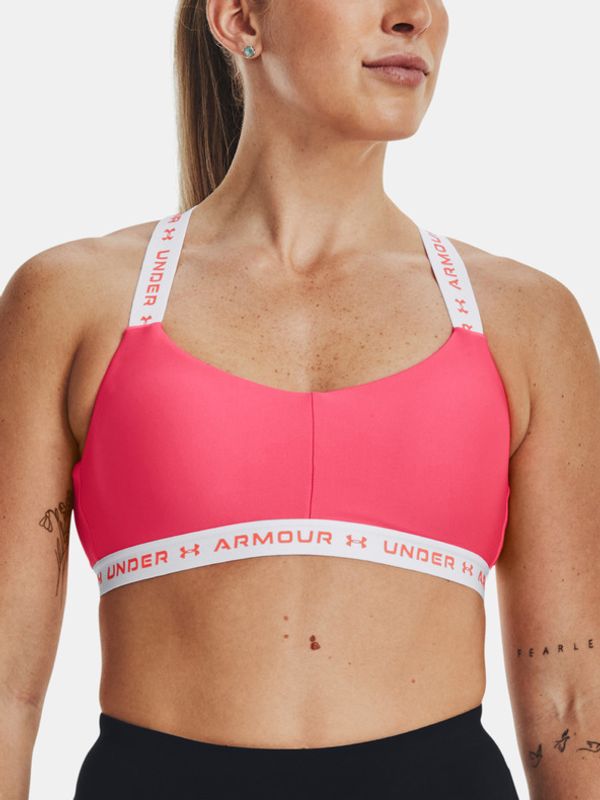 Under Armour Under Armour Crossback Low Sportski Grudnjak ružičasta