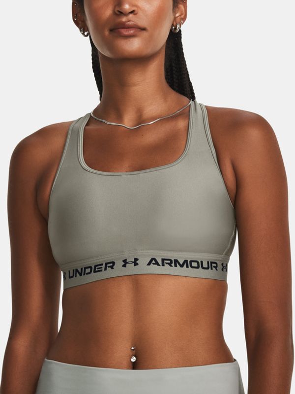Under Armour Under Armour Crossback Mid Sportski Grudnjak siva