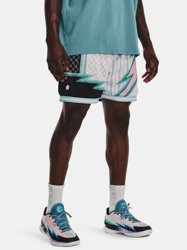 Under Armour Under Armour Curry Draft Day 8IN Kratke hlače bijela