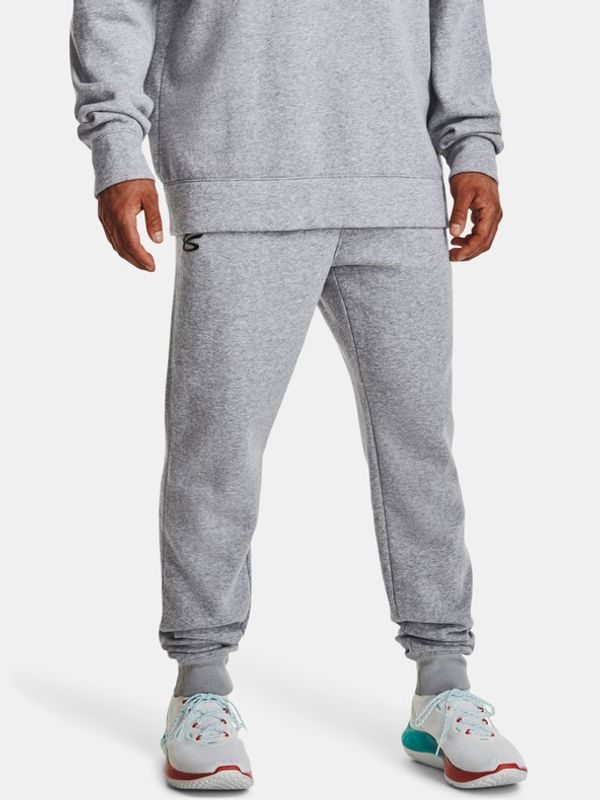 Under Armour Under Armour Curry Fleece Donji dio trenirke siva